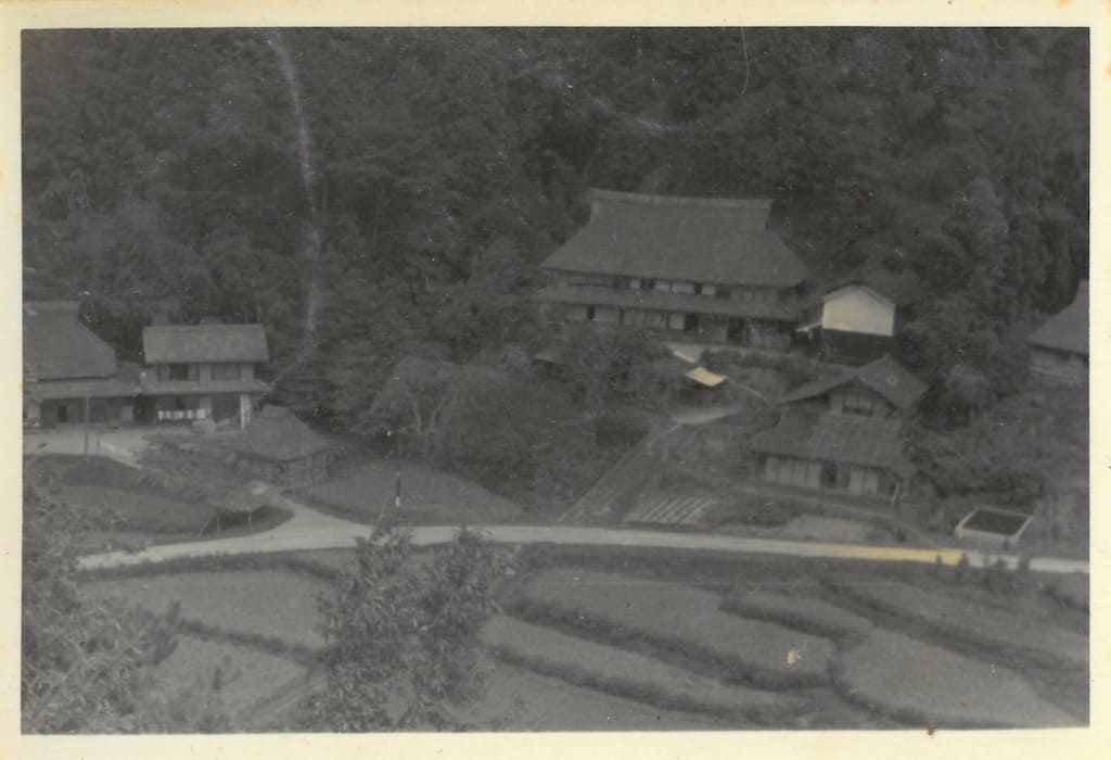 昭和40〜50年代：家の前の段々畑